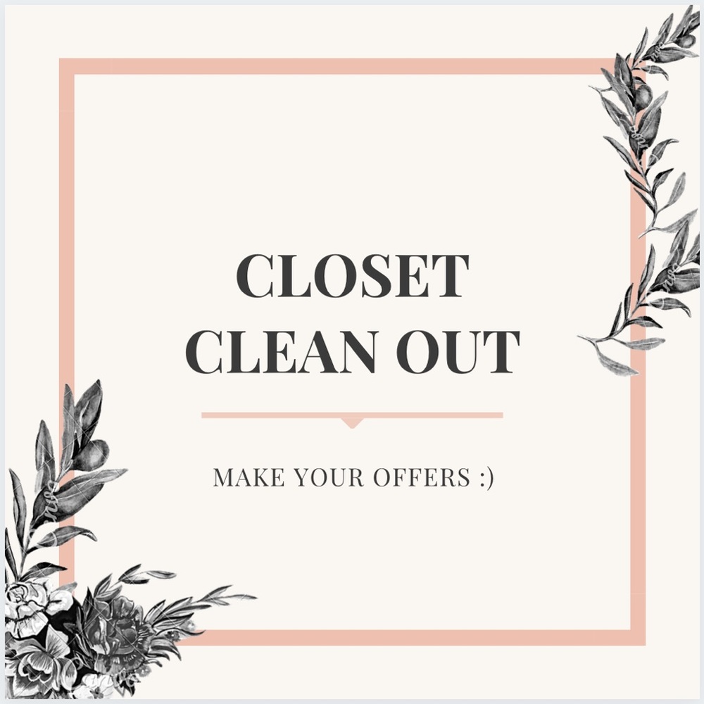 CLOSET CLEAN OUT
